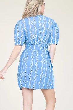 Clearance Suncoo Embroidery Dress Clem | Blue... | | Little Soho