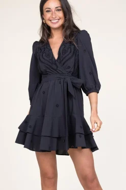 Discount Suncoo Embroidery Dress Cliff | Black... | | Little Soho