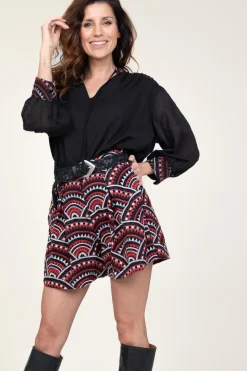 Cheap Greek Archaic Kori Embroidery Short Daphne | Red... | | Little Soho