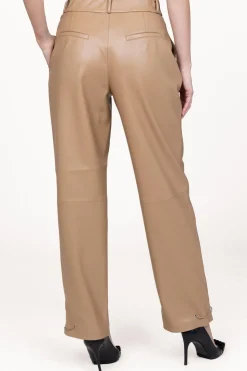 Discount Dante 6 Faux Leather Pants Reese | Camel... | | Little Soho