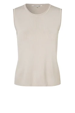 Cheap Second Female Fine Knitted Viscose Top Wilda | Natural... | | Little Soho