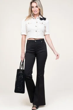 Discount Kocca Flared Jeans Grazia | Black... | | Little Soho