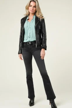 Best Lois Jeans Flared Stretch Jeans Melrose L34 | Black... | | Little Soho