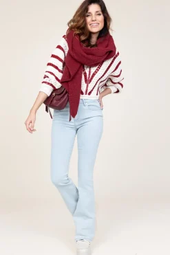 New Lois Jeans High Waist Flared Jeans Raval L34 | Blue... | | Little Soho