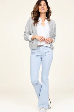 Discount Lois Jeans High Waist Flared Stretch Jeans Raval L32 | Blue... | | Little Soho