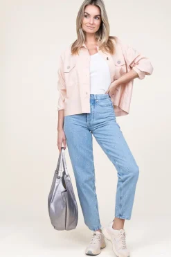 Online Berenice High Waist Jeans With Embroidery Colorado | Blue... | | Little Soho