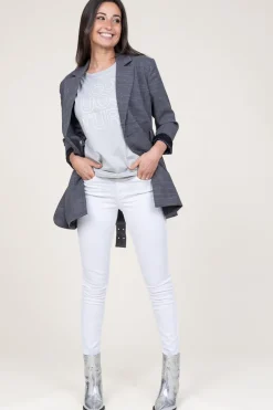 Flash Sale Liu Jo High Waist Regular Fit Jeans Divine L30 | White... | | Little Soho