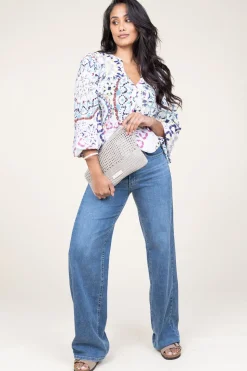 Fashion Lois Jeans High Waist Straight Jeans Rosa L34 | Blue... | | Little Soho