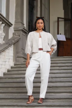 Flash Sale Copenhagen Muse High Waist Trousers Tailor | Natural... | | Little Soho