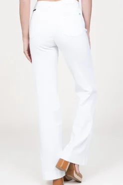 Online 7 For All Mankind High Waist Wide Leg Pants Dojo | White... | | Little Soho