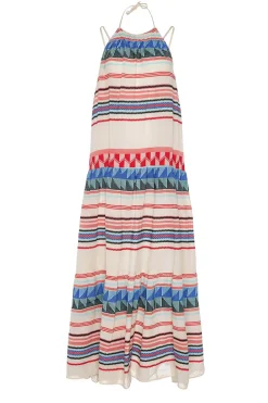 Best Sale Devotion Jacquard Maxi Dress Oriana | Blue... | | Little Soho