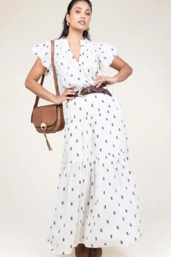 Online Lollys Laundry Jacquard Maxi Skirt Sunset | Natural... | | Little Soho