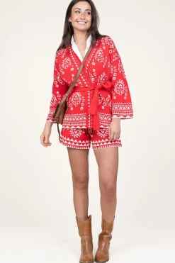 Cheap Liu Jo Jacquard Short Pergola | Red... | | Little Soho