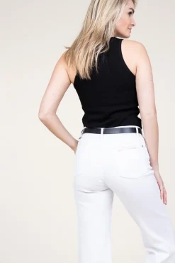 Flash Sale Dante 6 Jersey Rib Tanktop Ivi | Black... | | Little Soho