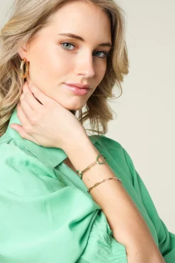 Best Sale Just Franky 14K Gold Chain Bracelet Charm | Gold... | | Little Soho