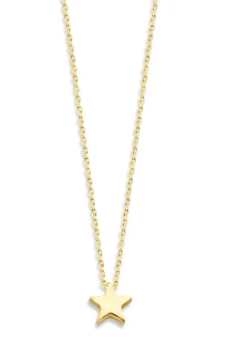 New Just Franky 14K Gold Necklace Star | Yellow Gold... | | Little Soho