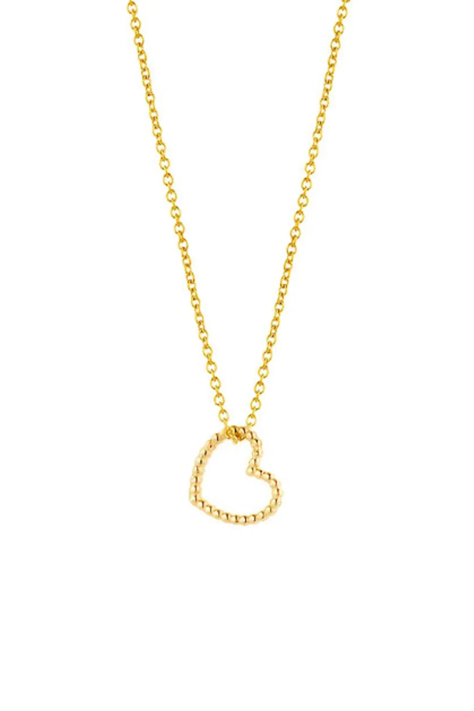 Online Just Franky 14K Gold Vintage Heart Necklace | Gold... | | Little Soho