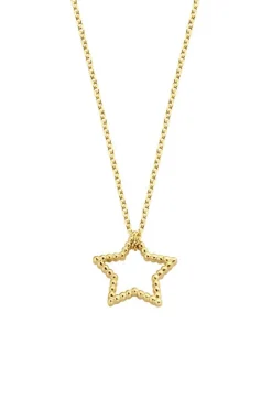 Flash Sale Just Franky 14K Gold Vintage Star Necklace | Gold... | | Little Soho