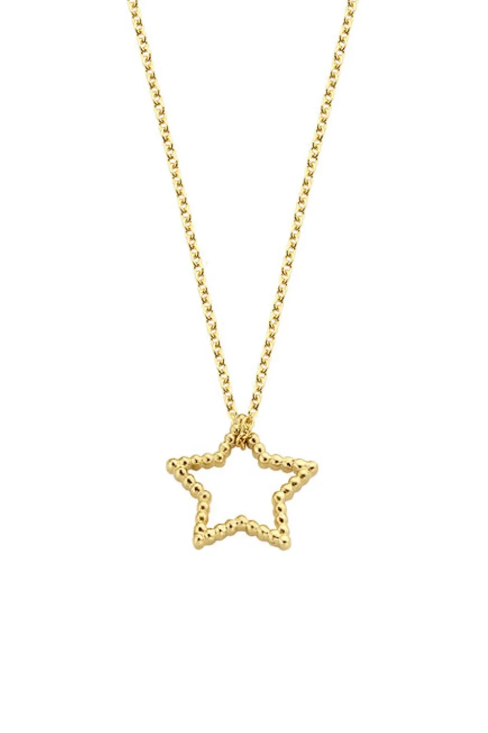 Flash Sale Just Franky 14K Gold Vintage Star Necklace | Gold... | | Little Soho