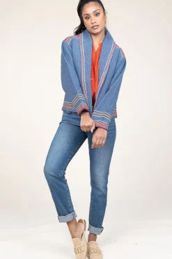 Cheap ba&sh Kimono Jacket Ciago | Blue... | | Little Soho