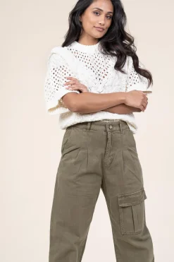 Shop Copenhagen Muse Knitted Boxy Sweater Evie | Natural... | | Little Soho