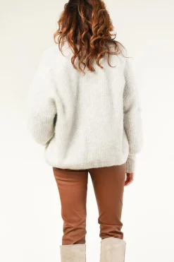 Discount American Vintage Knitted Cardigan East | Grey... | | Little Soho