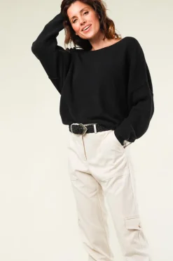 Fashion American Vintage Knitted Sweater Damsville | Black... | | Little Soho