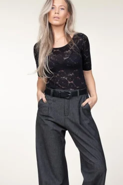 Cheap ba&sh Lace Body Lulu | Black... | | Little Soho