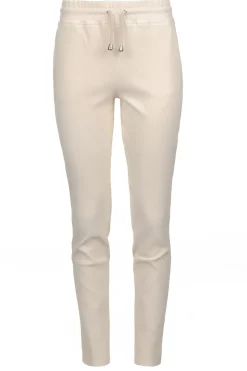 Cheap STUDIO AR Lamb Leather Stretch Joggers Naomi | Almond... | | Little Soho