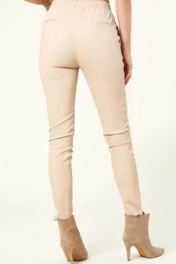 Outlet Dante 6 Lambskin Stretch Leggings Lebon | Natural | | Little Soho