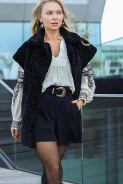 Hot ba&sh Leather Belt Bilane | Black... | | Little Soho