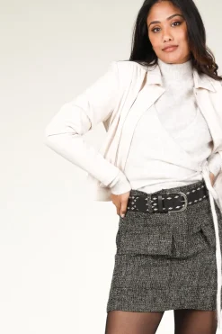 Cheap Dante 6 Leather Belt Cinque | Black... | | Little Soho