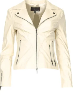 New STUDIO AR Leather Biker Jacket Cherry | Natural... | | Little Soho