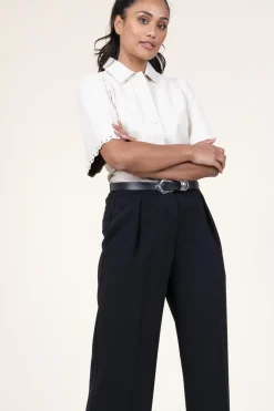 Cheap Ibana Leather Blouse With Studs Tanra | Natural... | | Little Soho