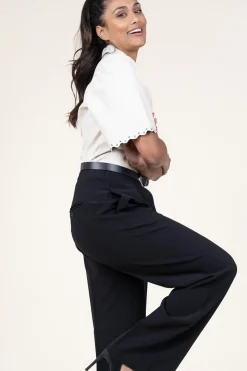 Cheap Ibana Leather Blouse With Studs Tanra | Natural... | | Little Soho