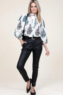 Cheap Toral Leather Braided Flats Magda | Black... | | Little Soho