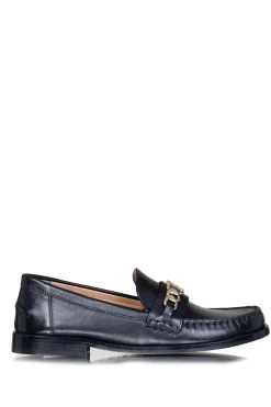 Cheap Twinset Leather Loafers Lover | Black... | | Little Soho