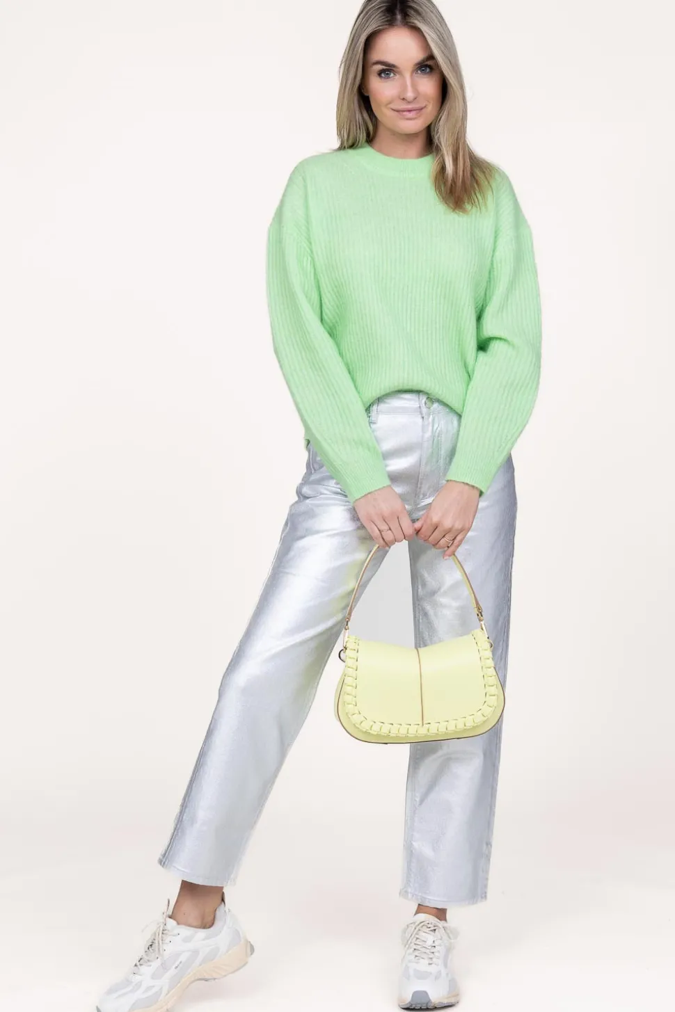 Cheap Gianni Chiarini Leather Shoulder Bag Helena | Yellow... | | Little Soho