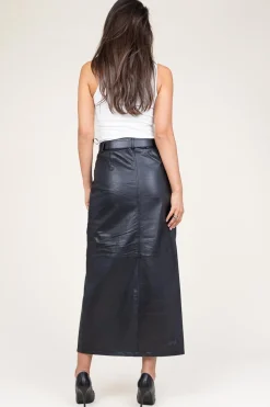 Outlet Alter Ego Leather Skirt Lima | Black... | | Little Soho