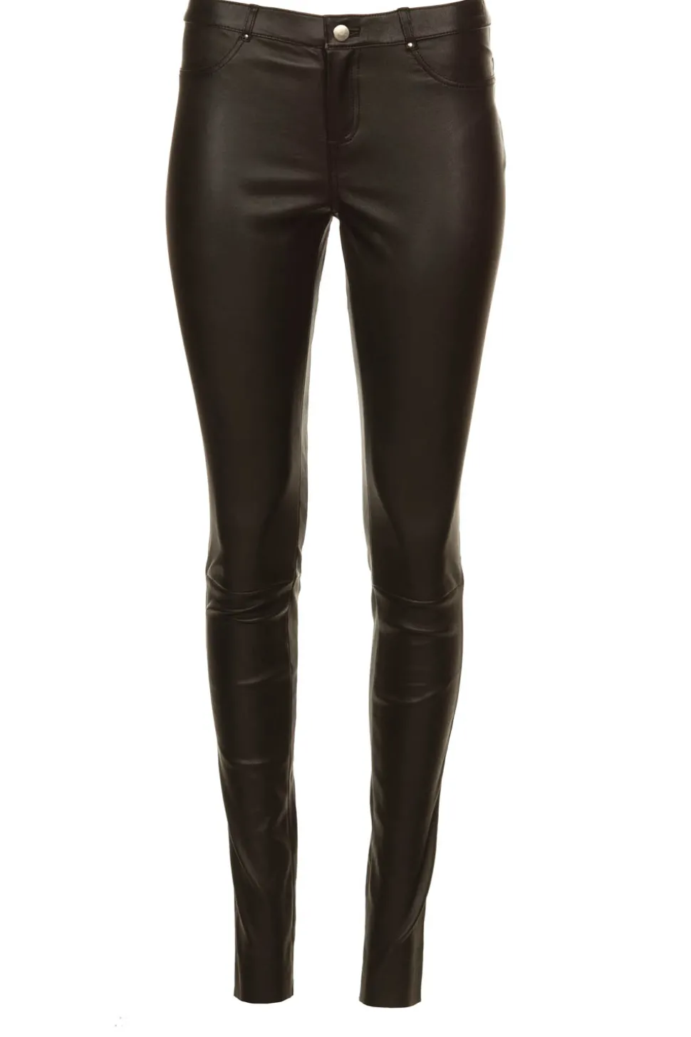 Store Ibana Leather Stretch Pants Passion | Black... | | Little Soho