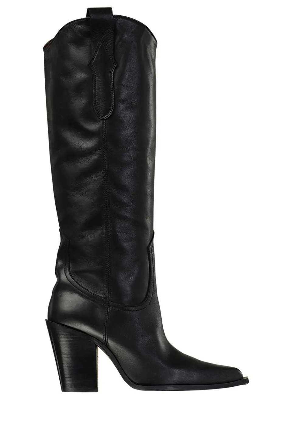 Cheap Toral Leather Western Boots Ana | Black... | | Little Soho