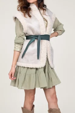 Sale Dante 6 Leather Wrap Belt Allegra | Green... | | Little Soho