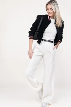 Best Sale ba&sh Lined Baseball Jacket Hugh | Black... | | Little Soho