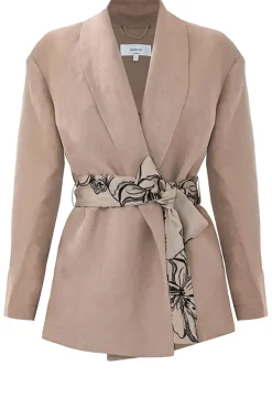 Cheap Kocca Linen Blend Jacket Erianna | Beige... | | Little Soho