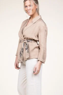 Cheap Kocca Linen Blend Jacket Erianna | Beige... | | Little Soho
