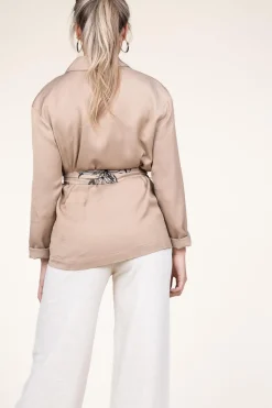 Cheap Kocca Linen Blend Jacket Erianna | Beige... | | Little Soho