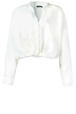 Sale Greek Archaic Kori Linen Blouse With Tie Detail Marlin | Natural... | | Little Soho