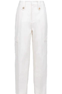 Hot Twinset Linen Cargo Pants Valentina | Natural... | | Little Soho