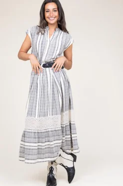 Cheap Stella Forest Linen Mix Maxi Skirt Fiorella | Black... | | Little Soho