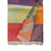 Discount Moment Amsterdam Linen Mix Scarf With Print Lilly | Multi... | | Little Soho